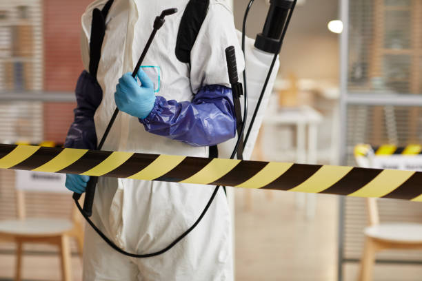 Professional Crime Scene Cleanup technician working in Old Orchard Beach, ME
